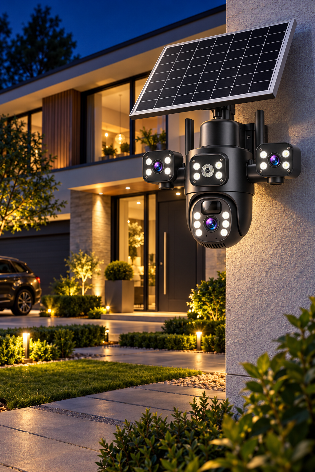 Supraveghere nocturnă color pentru exterior